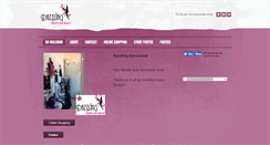 Desktop Screenshot of dazzlingdancewear.com